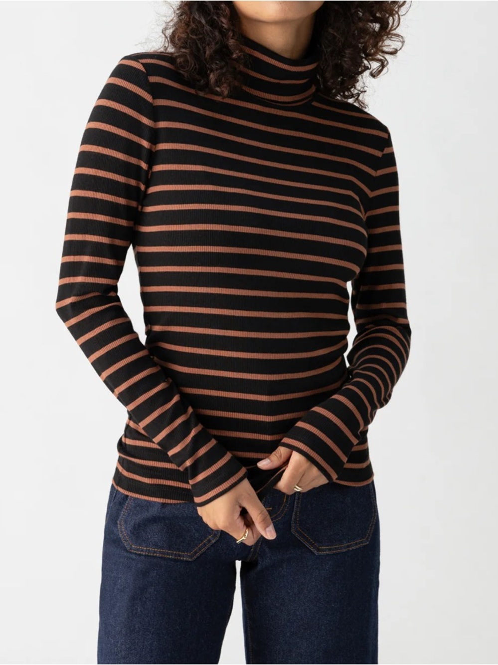 Essential Ribbed Turtleneck